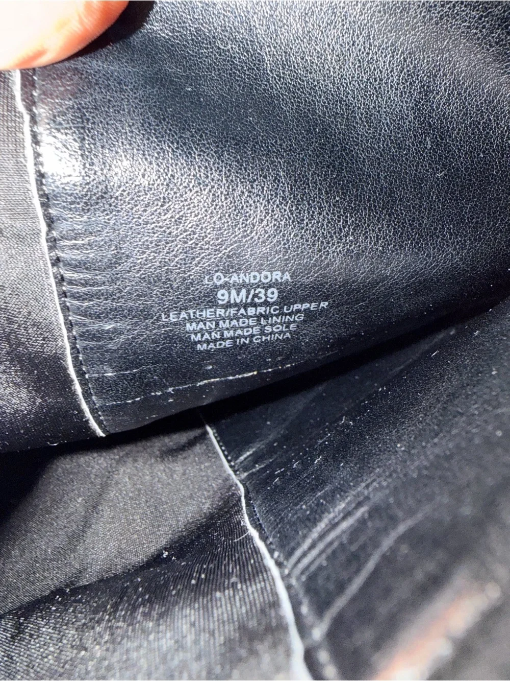 Louise et Cie Black Over-the-Knee Stretch Leather Boots